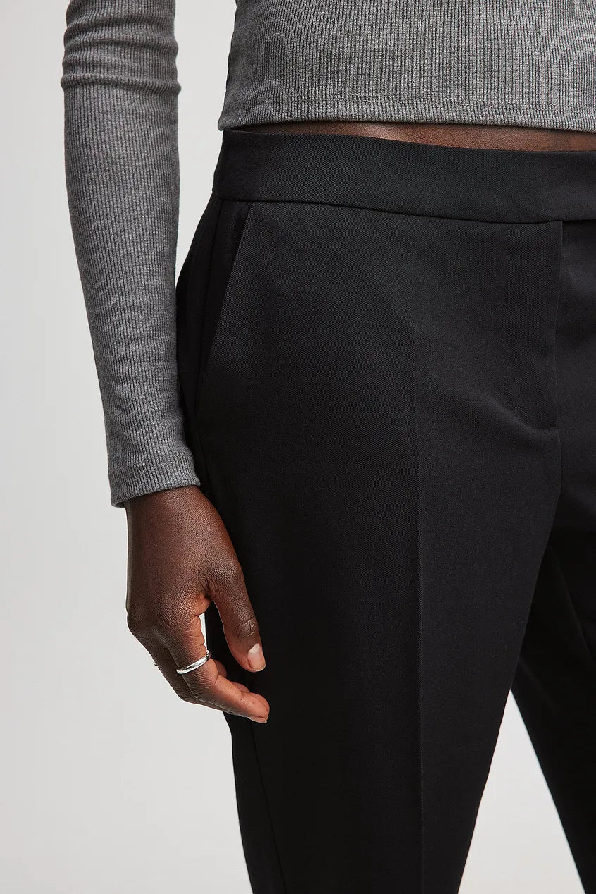 Low Waist Suit Pants