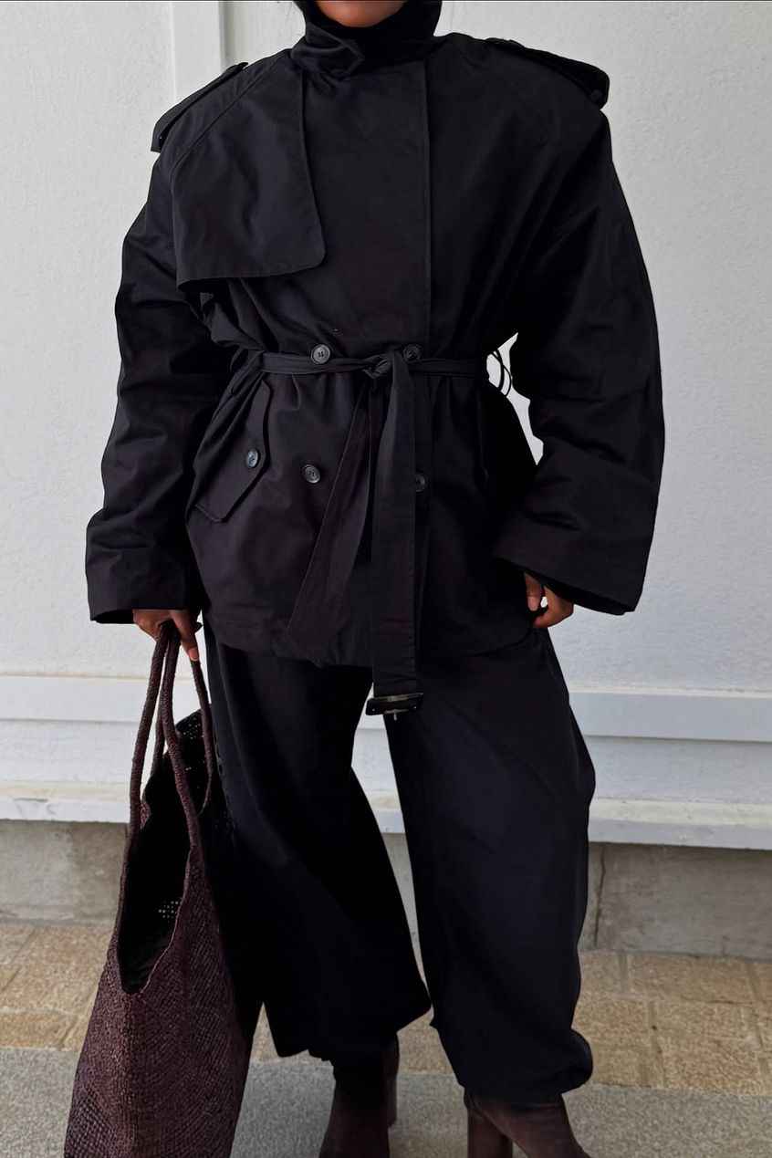 Na-kd - Oversized Midi Trenchcoat