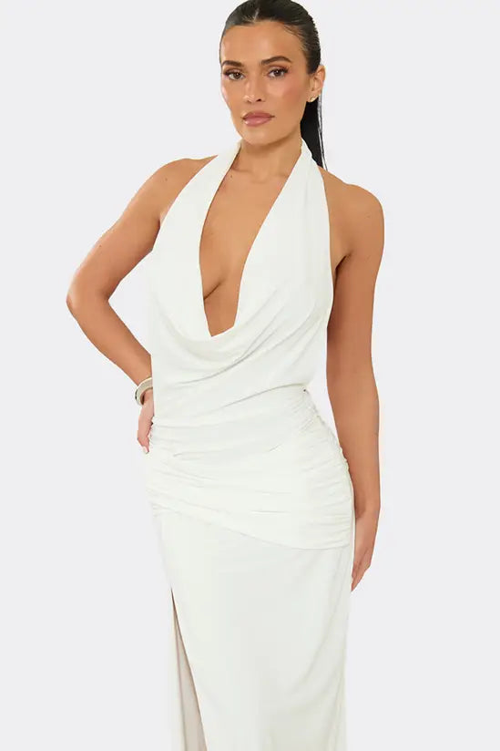 EGO SLEEVELESS OPEN BACK MAXI DRESS