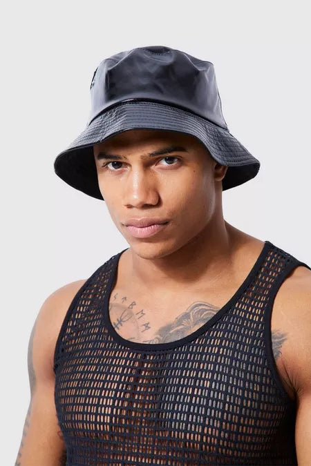 Patent Bucket Hat