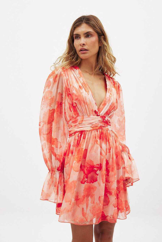 Na-kd Marked Waist Mini Dress