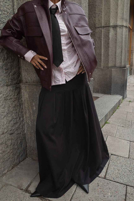 Na-kd Maxi Pleated Skirt