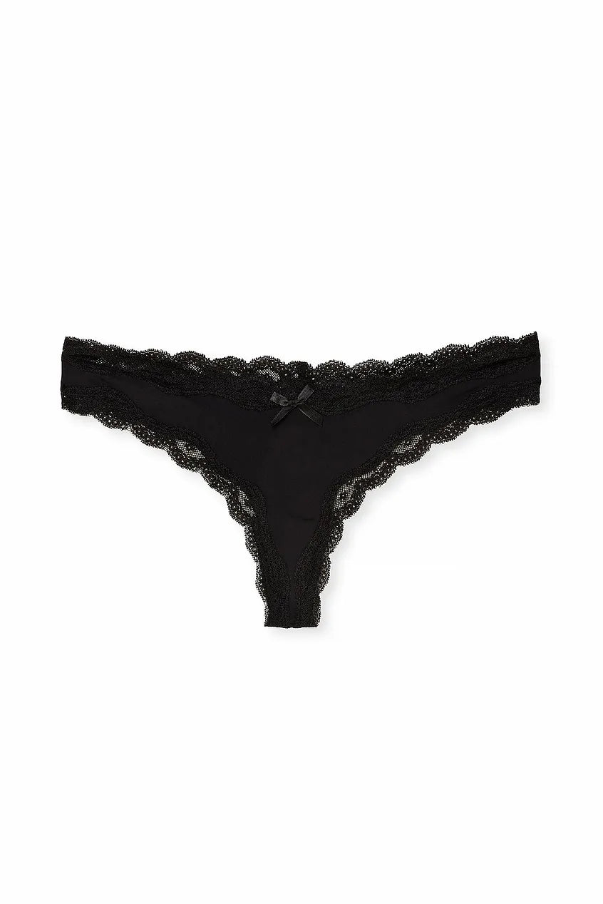 Micro Lace Edge String 3-pack