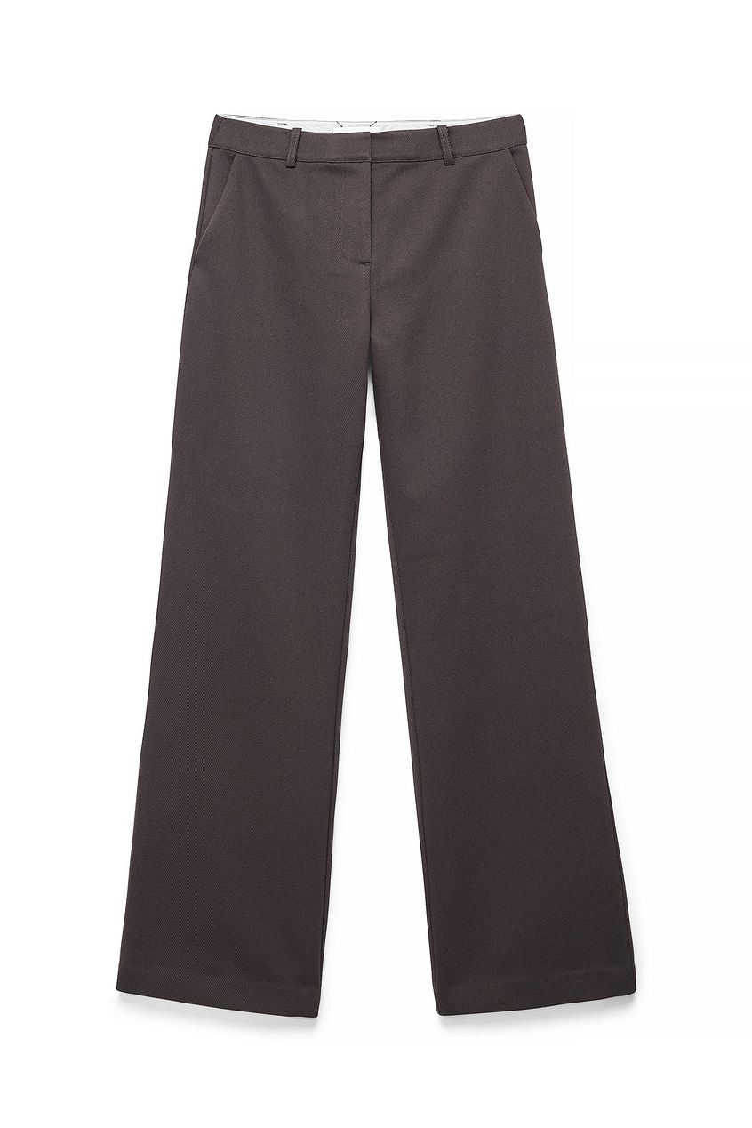Na-kd Mid Waist Flared Twill Pants