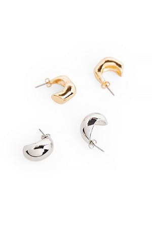 Mixed Cluster Earrings