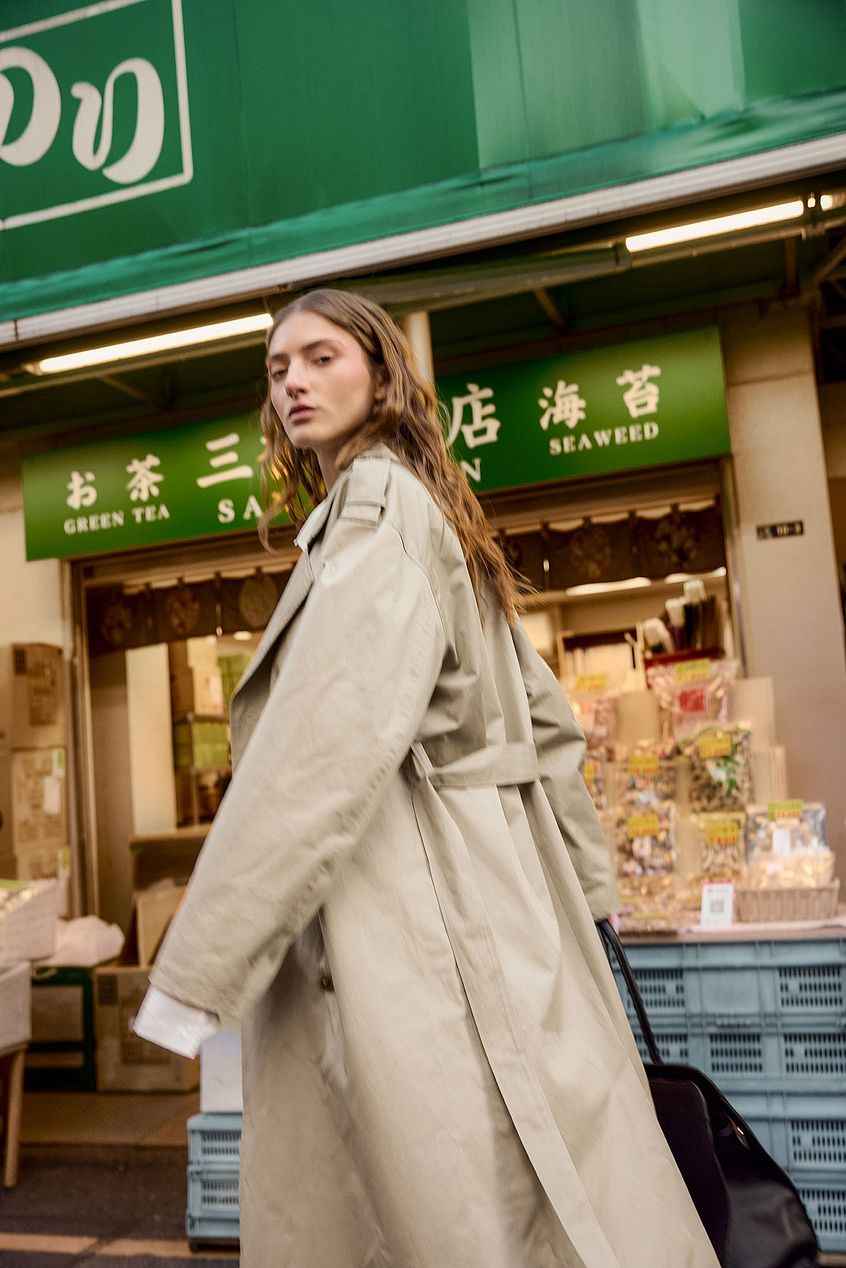 Na-kd Oversized Trenchcoat