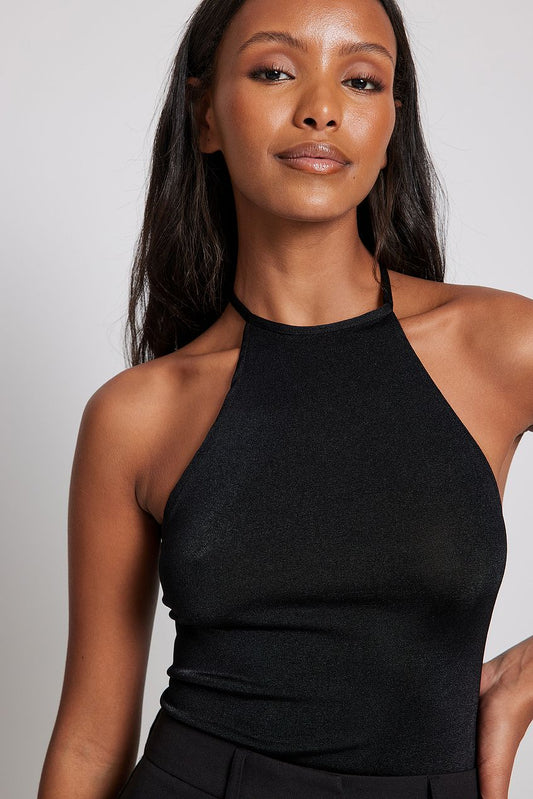 Asymmetric Lacing Detail Body