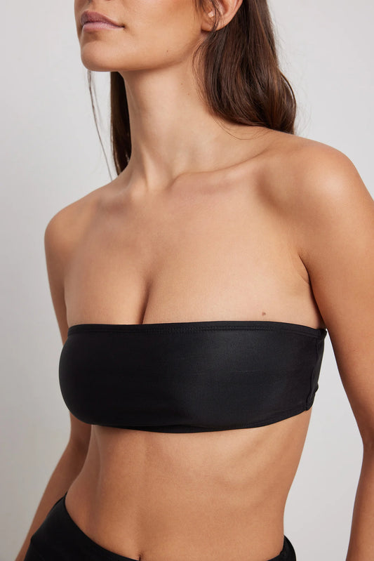 Recycle bandeau bikini top