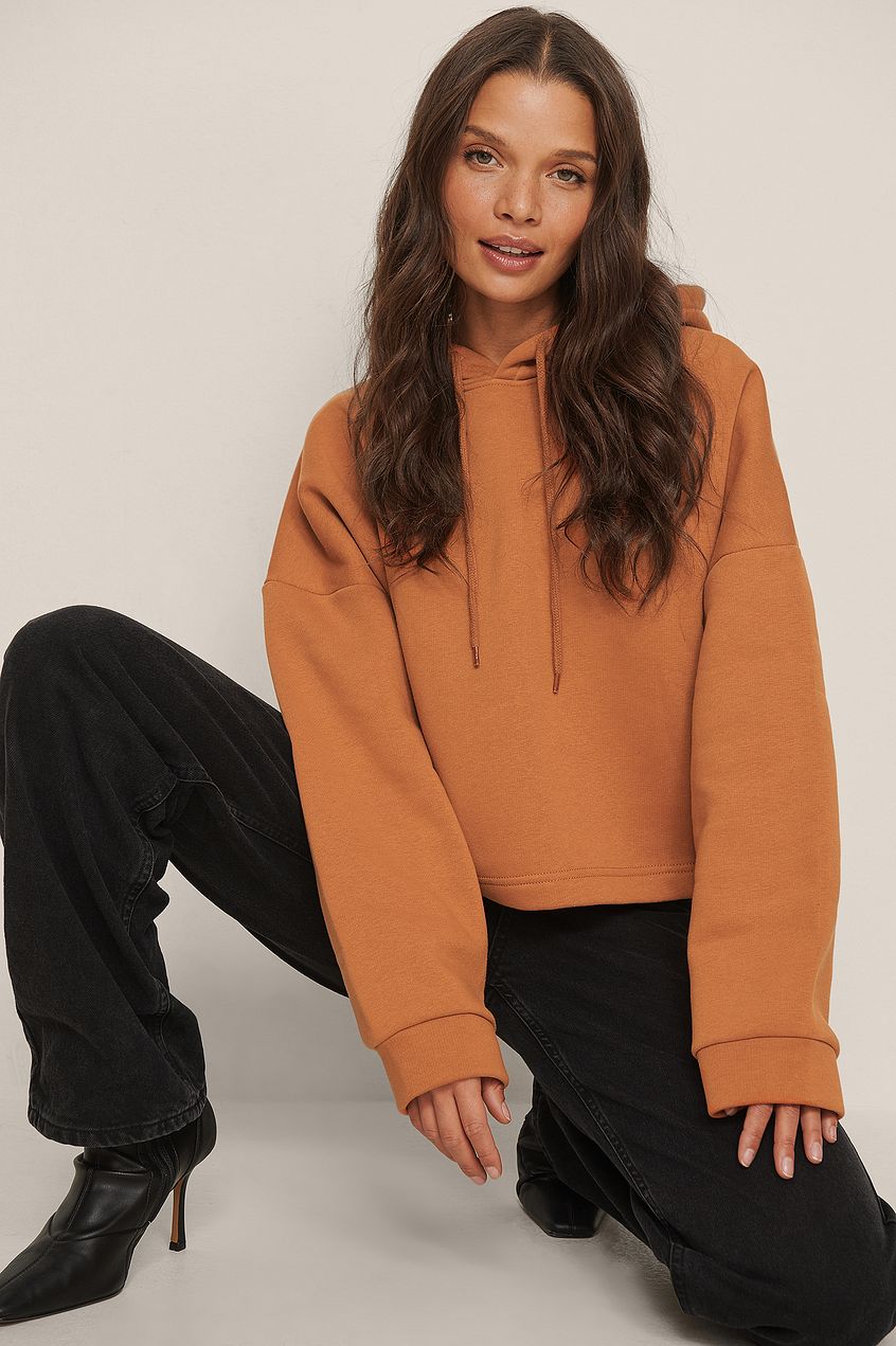 Basic Cropped Hoodie