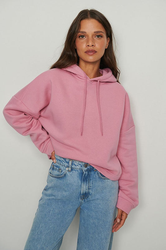 Basic Cropped Hoodie