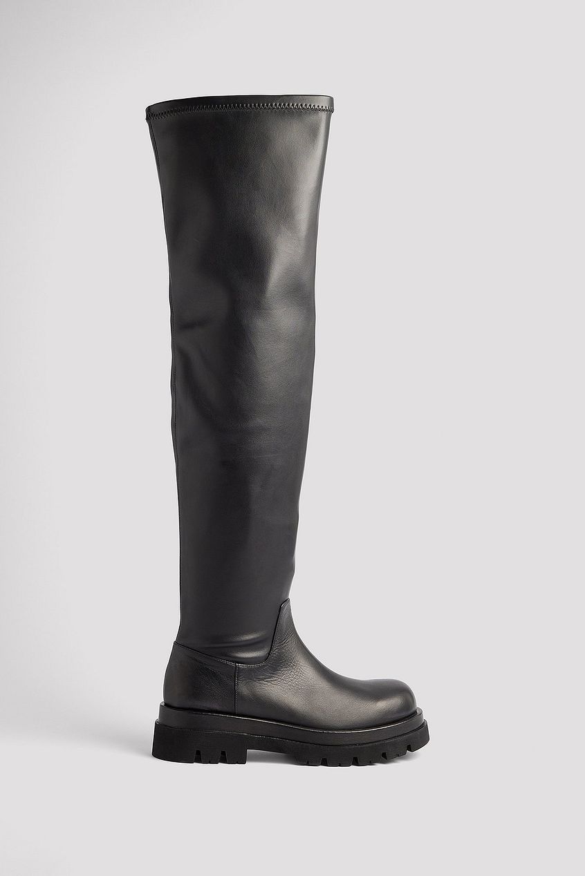 Chunky Overknee Boots
