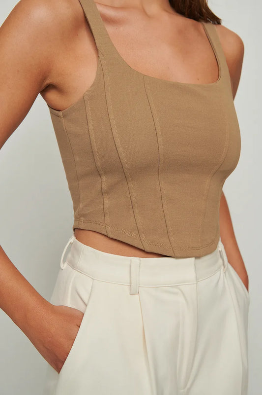 Corset Detail Top