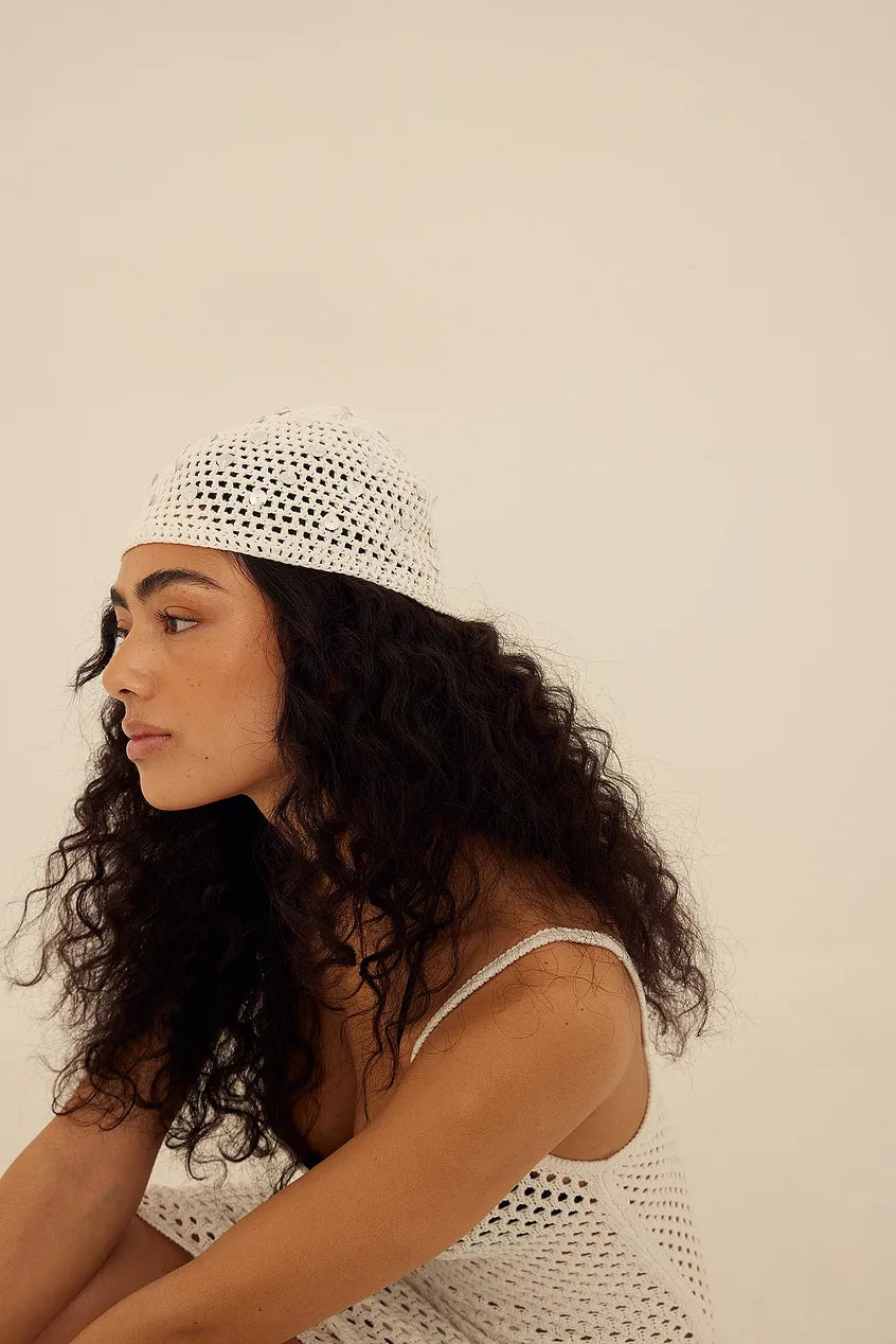 Crochet Cap White