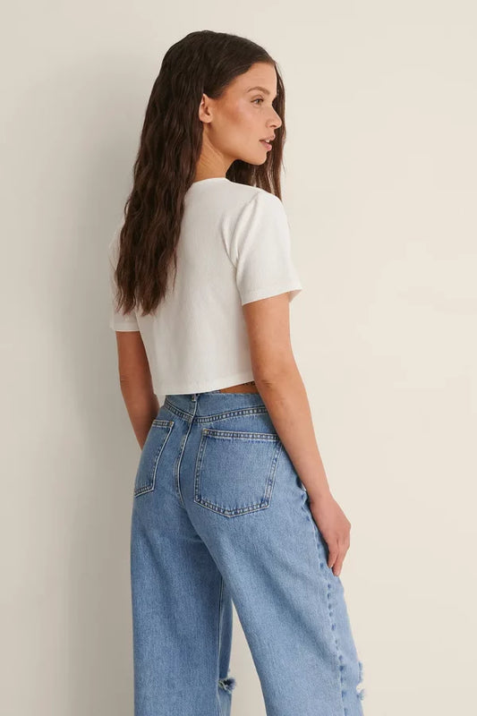 Double Knot Short Sleeve Top