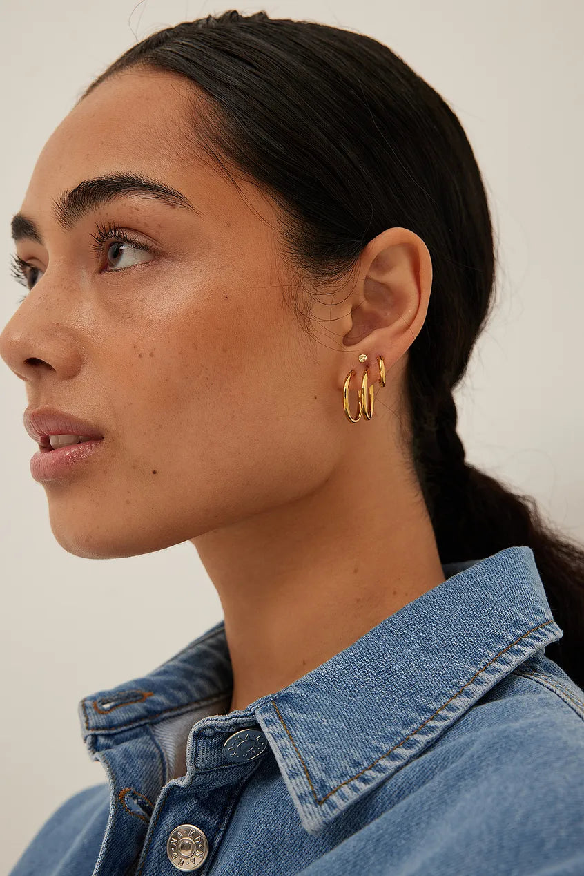 Gold Plated Multipack Hoops