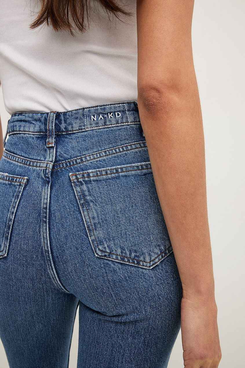 Na-kd - Flared High Waist Jeans
