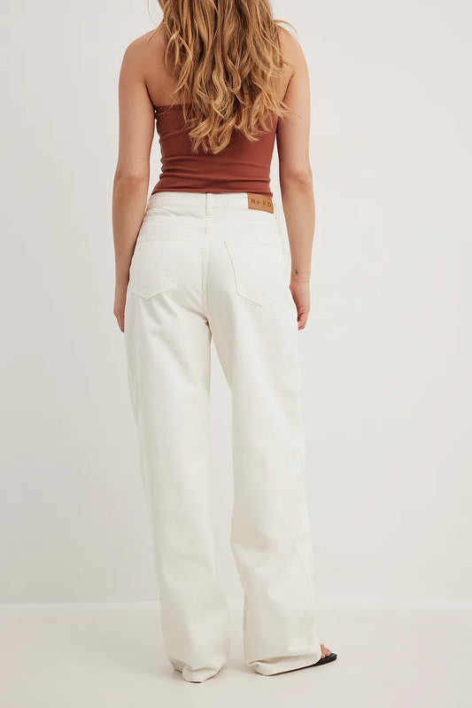 Loose Low Waist Long Jeans