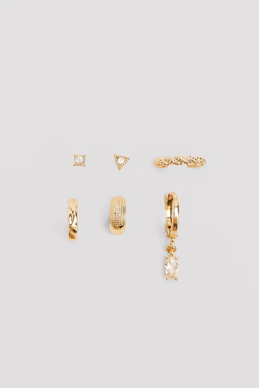 Multipack Earrings Gold