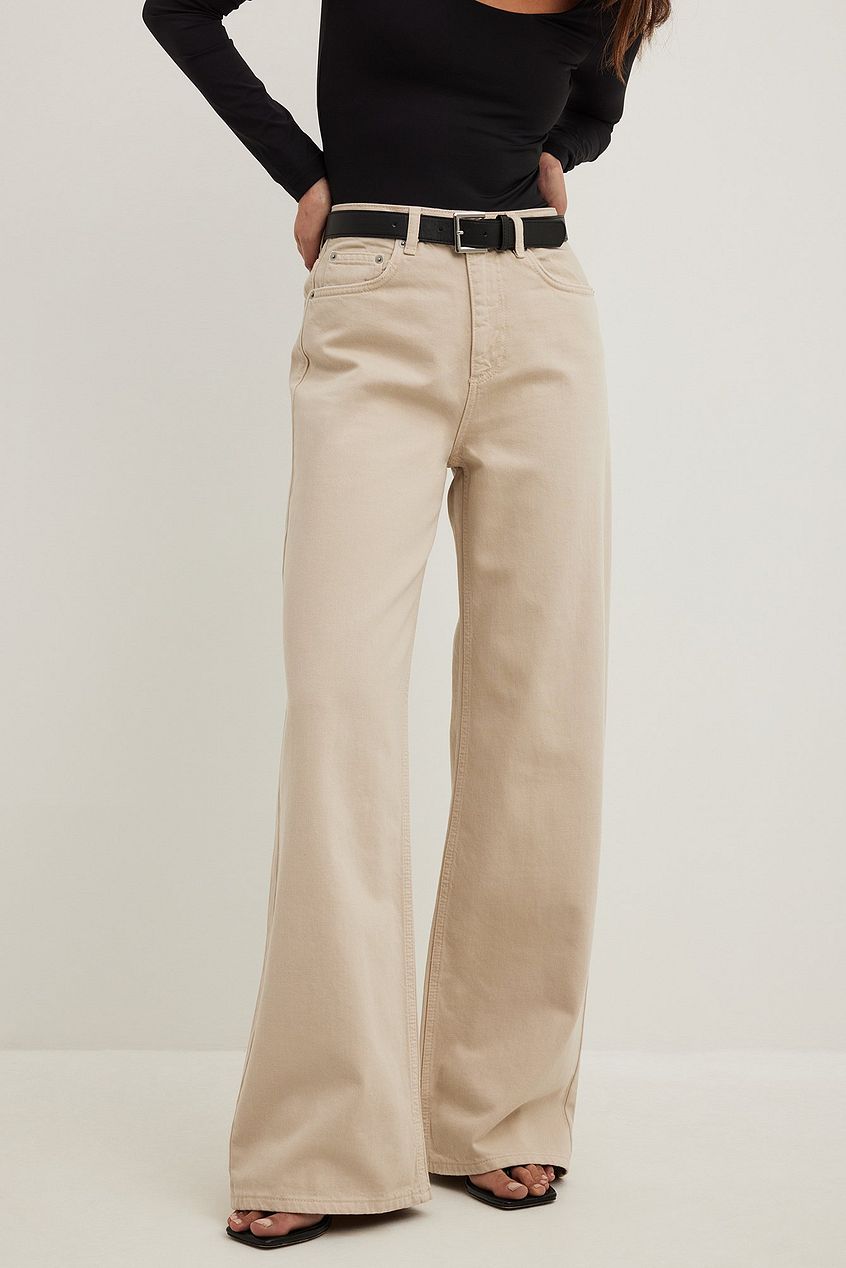 Wide High Waist Jeans