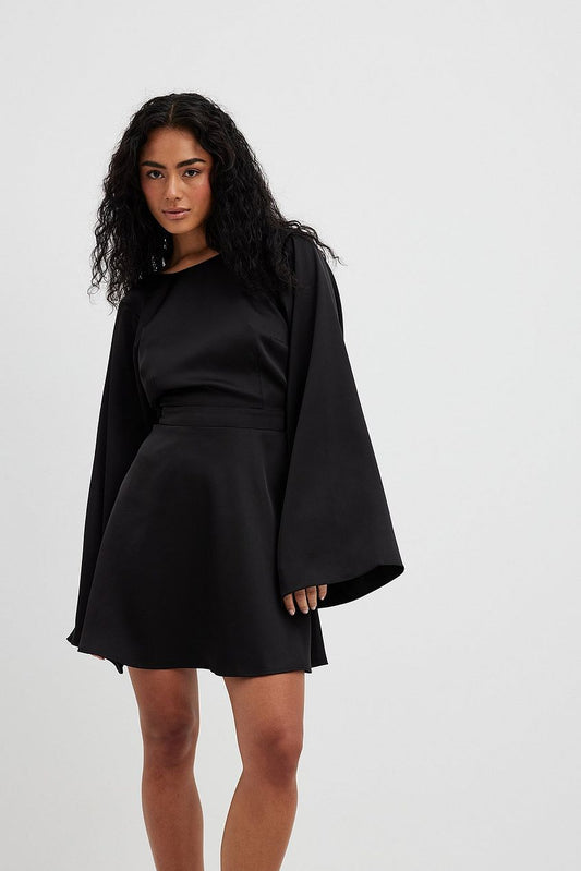 Open Back Mini Dress