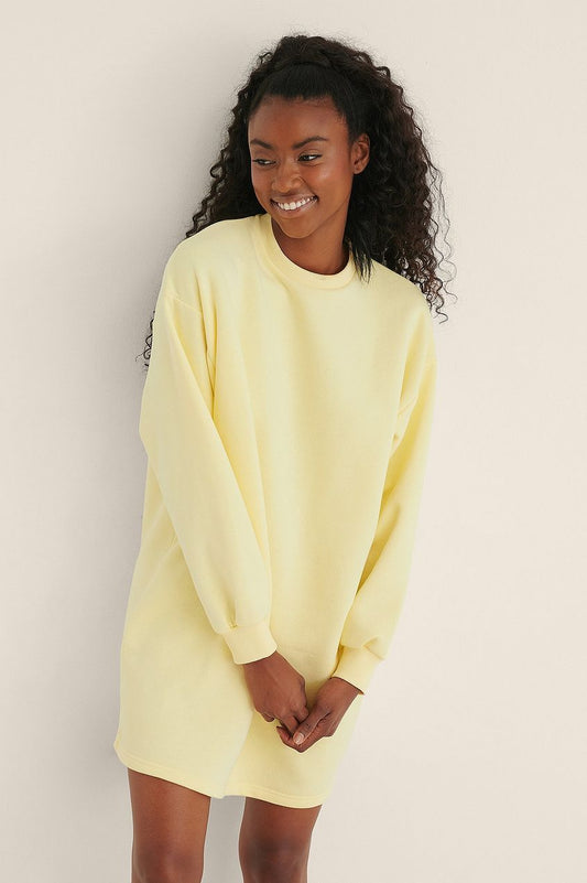 Organic Oversized Sweatshirt Dress