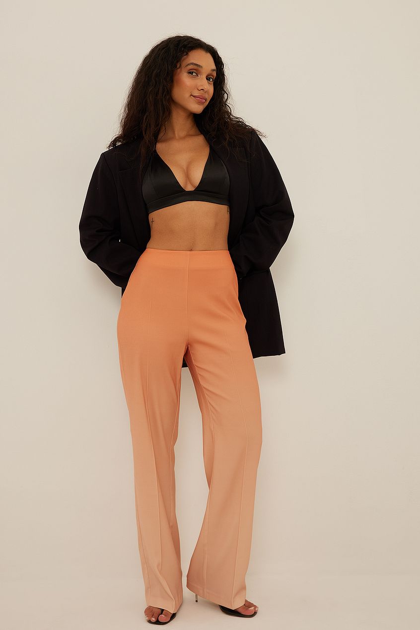 Recycled Printed Tailored Suit Pants