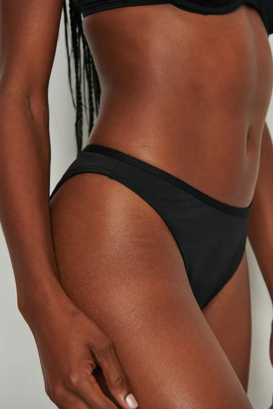 Recycled Binding Edge Bikini Panty