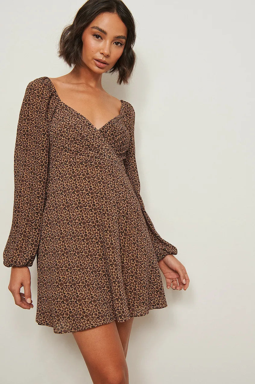 Overlapped Detail Dress