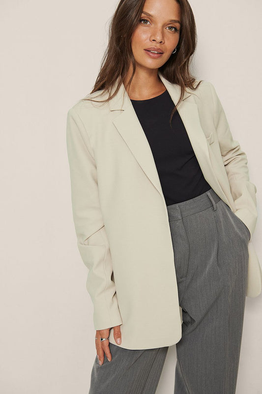 Recycled Side Slit Blazer