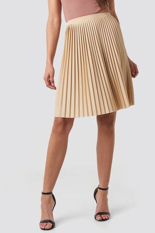 Short Pleated Skirt