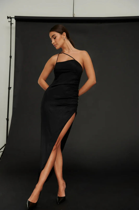 Na-kd Slanted Bottom Dress