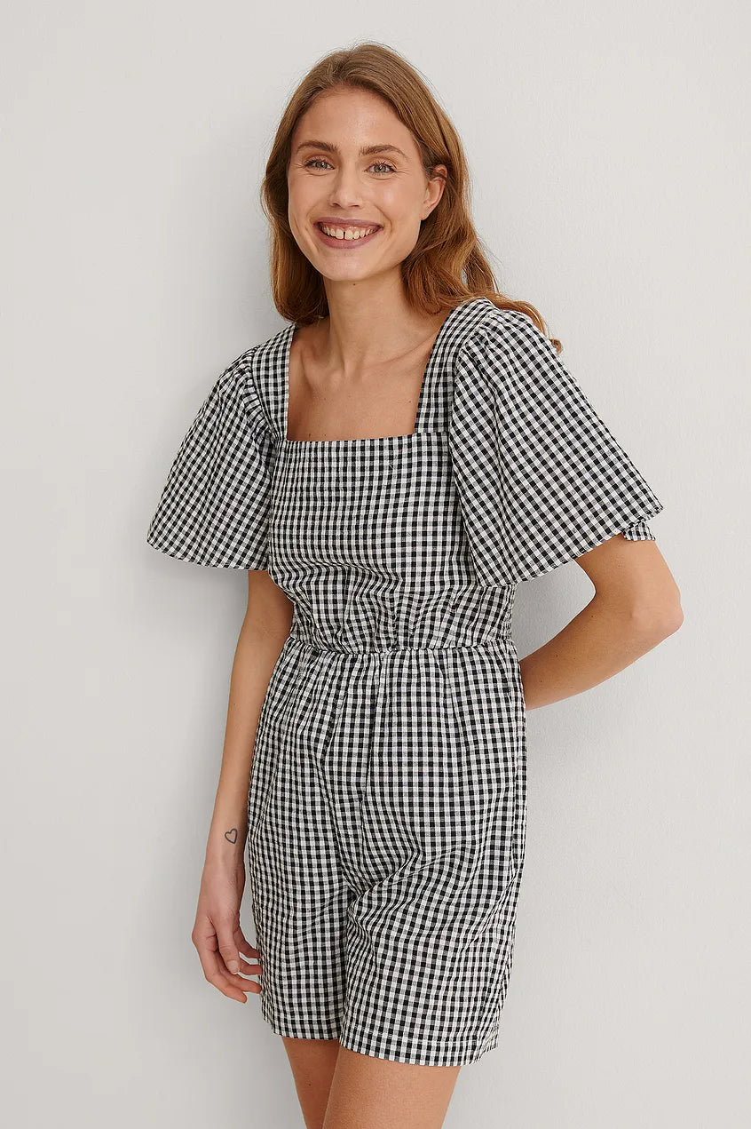 Smocked Playsuit