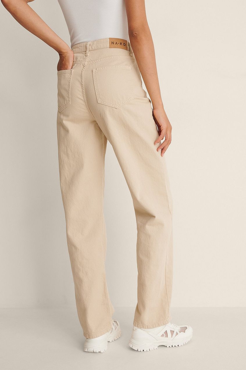 Wide Leg High Waisted Denim