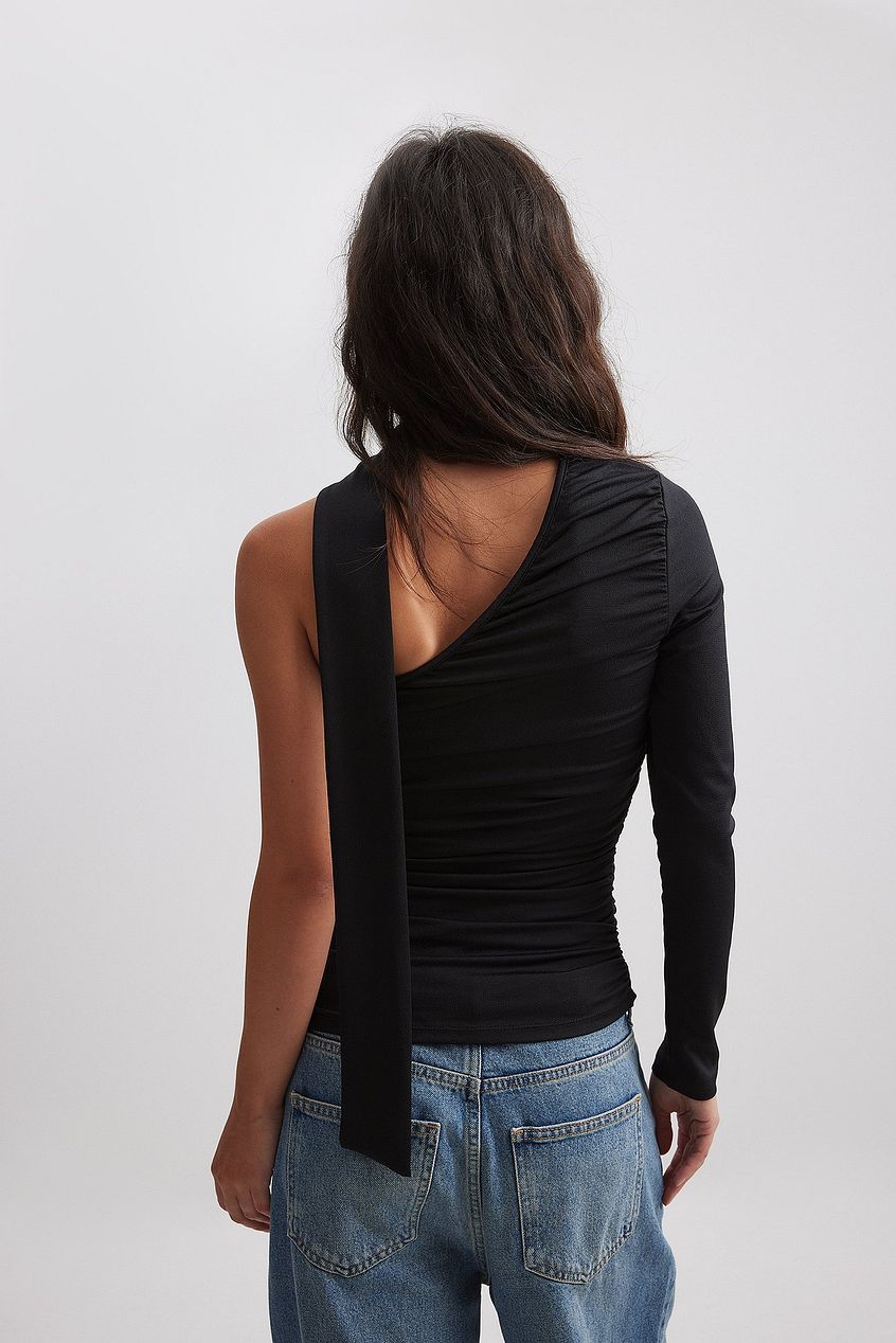 Off Shoulder Scarf Top