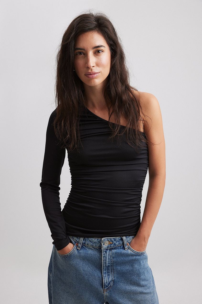 Off Shoulder Scarf Top