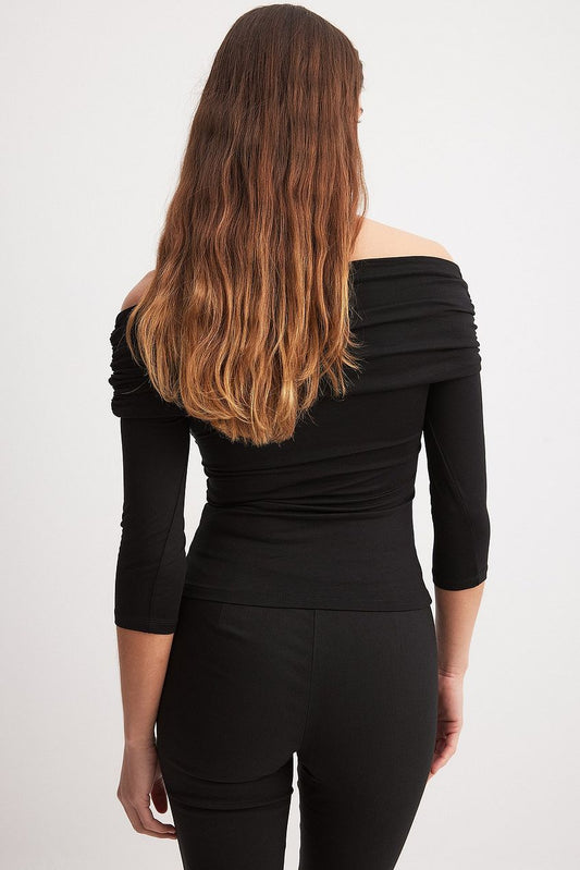 Off Shoulder Twisted Top