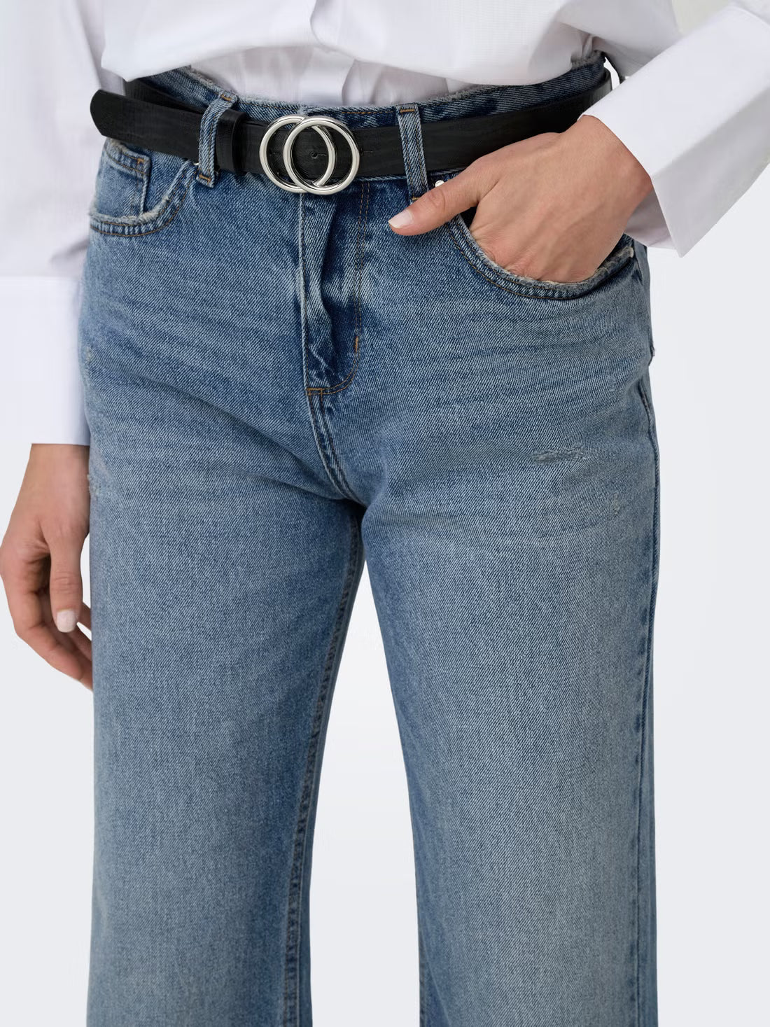 ONLELLA Mid waist Straight Fit Jeans