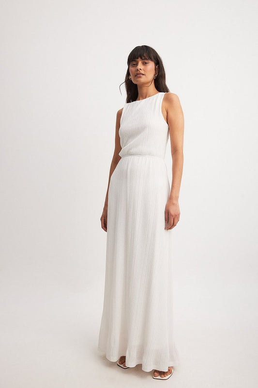 Open Back Maxi Dress