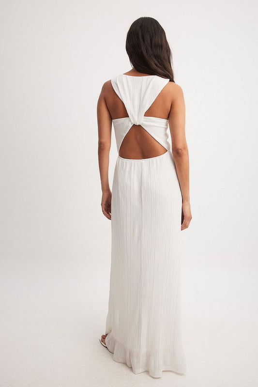Open Back Maxi Dress