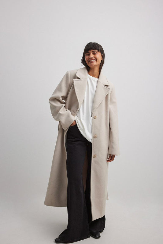 Oversized Belted Coat