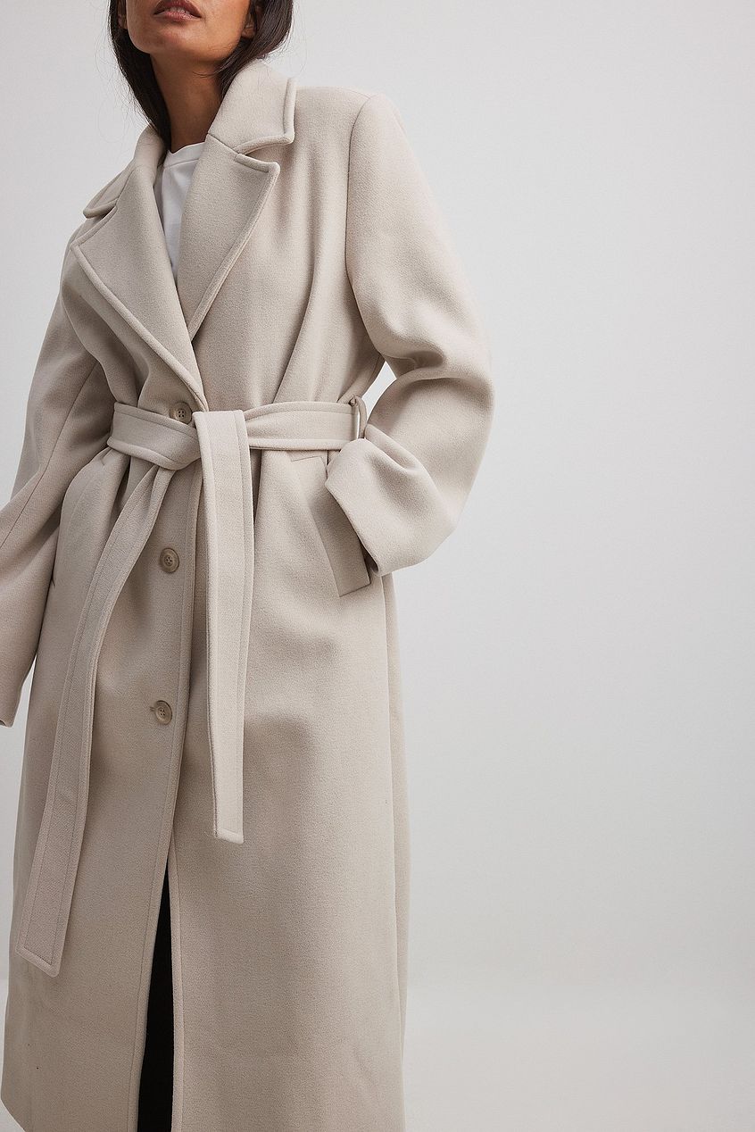 Oversized Belted Coat
