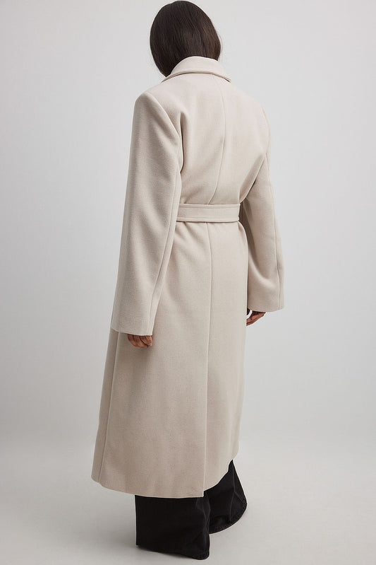 Oversized Belted Coat