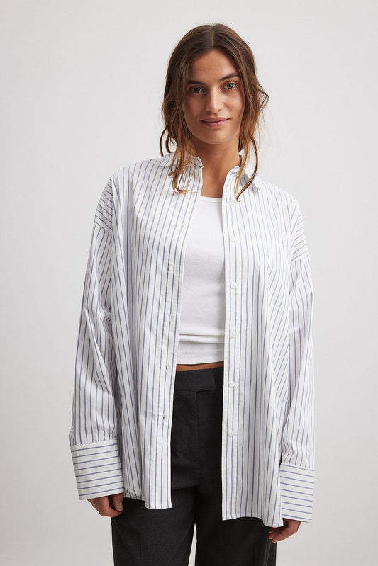 Oversized LS Cotton Shirt