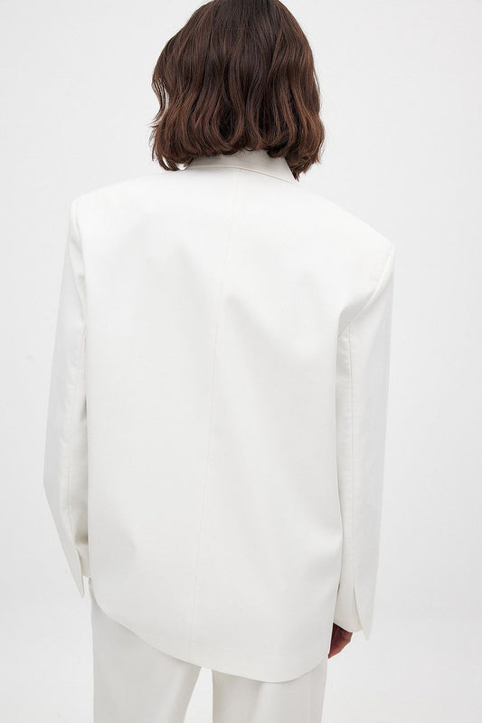 Na-kd Oversized Overlap Blazer