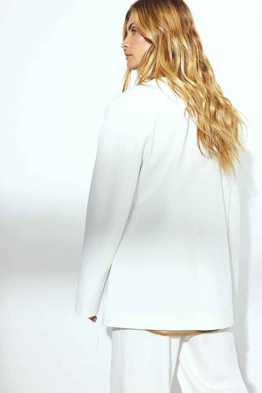Na-kd Oversized Tie Detail Blazer