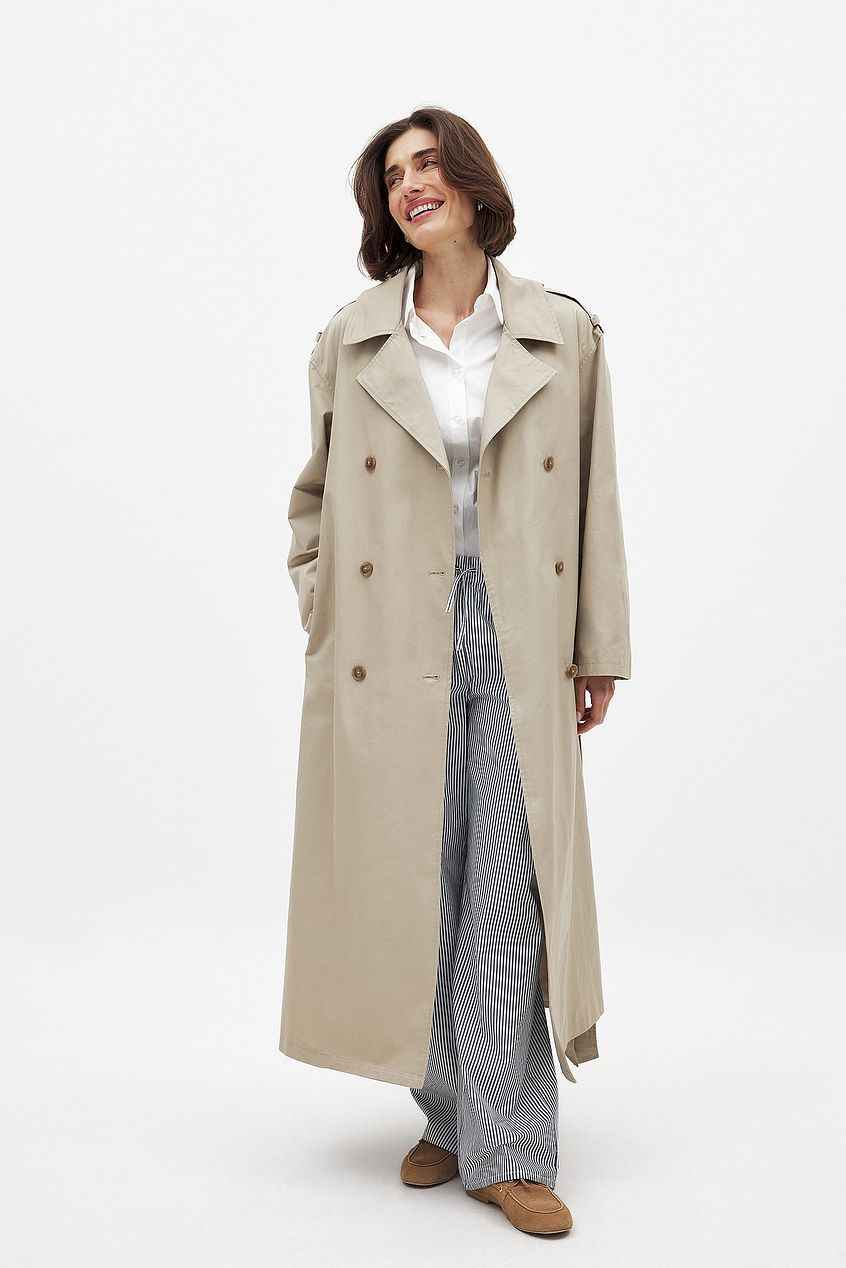 Na-kd Oversized Trenchcoat
