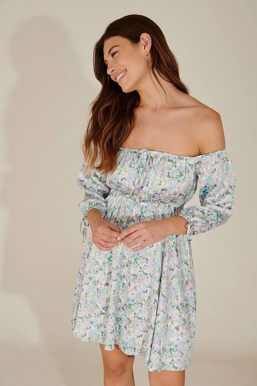 Off Shoulder Mini Dress