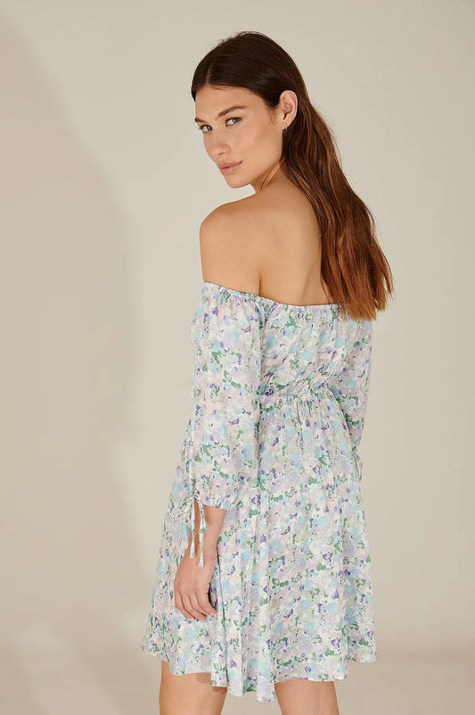 Off Shoulder Mini Dress