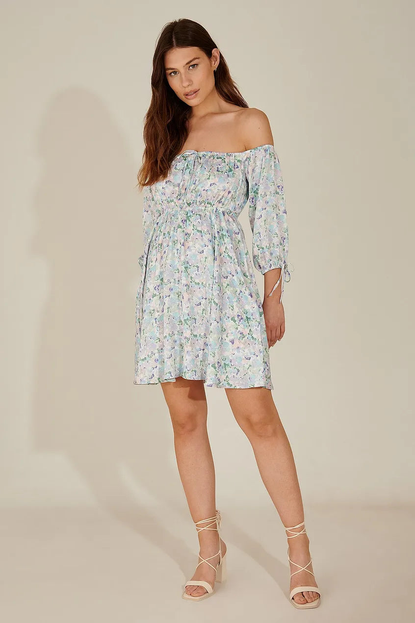 Off Shoulder Mini Dress