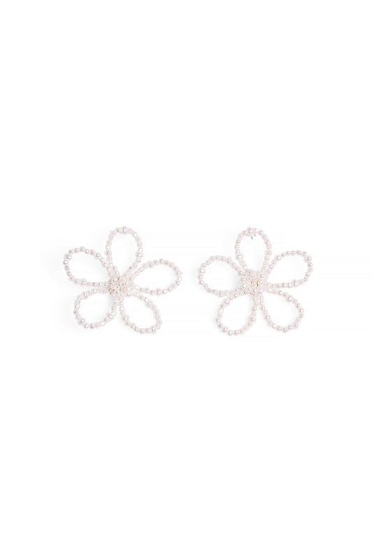 Pearl Flower Earring